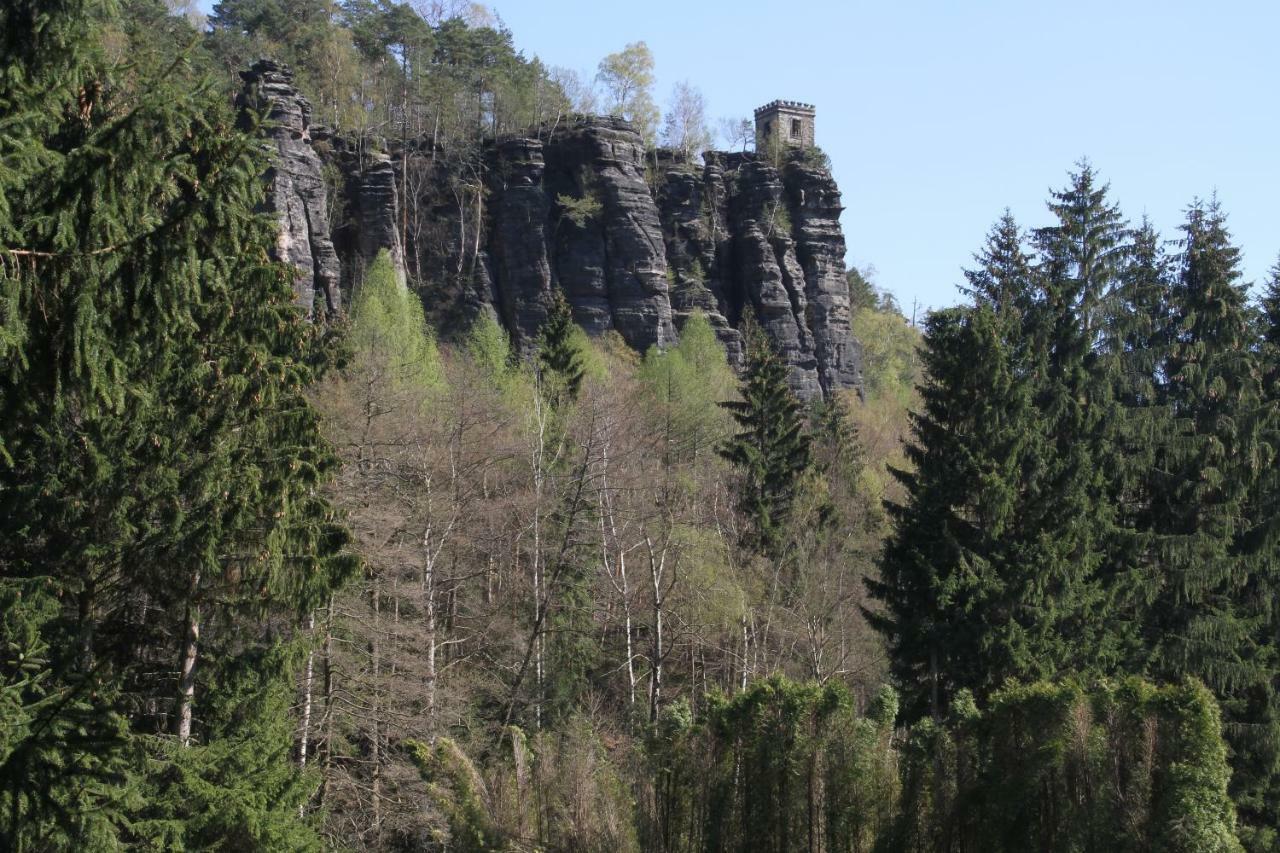 Ferienwohnungen Felsenkeller Bielatal Rosenthal-Bielatal Экстерьер фото